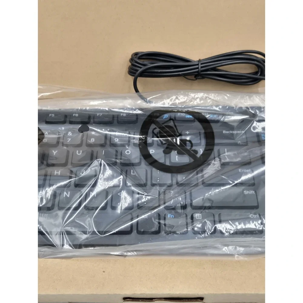 Dell Keyboard Model KB216t‎ USB Wired Black
